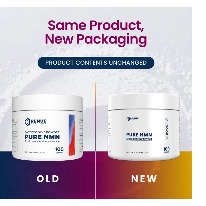 Pure NMN Powder (Nicotinamide Mononucleotide) – 6-Month Supply – Dietary