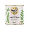 Biona Garden Peas Organic, 340g
