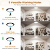 Rechargeable Ceiling Light 2 Pack, Magnetic Motion Sensor Ceiling Lights