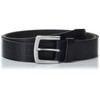 Lucky Brand Men Casual Leather Belt, Grid Tooled Embossed-Black, 32"