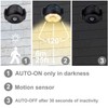 HONWELL Battery Operated Motion Sensor Light Outdoor Wireless Spotlight Waterproof