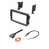Double Din Car Stereo Kit, Wire Harness, and Antenna Adapter