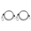 Ailenlan Anti-theft Wire, Fall Prevention Wire, Wire Lock, Vinyl Coated,