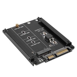 Adaptador M.2 NGFF a SATA Conversor NGFF para M.2 NGFF SSD de Diferentes LongitudesLDO con Gran Capacitancia y Alta Potencia