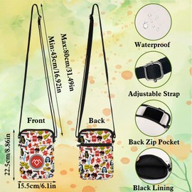 WZMPA Laura Palmer Crossbody Bag Dale Cooper Fans Gift Owl Cave Adjustable Strap Bag Laura Palmer Merchandise, Fire Walk With Me Cb