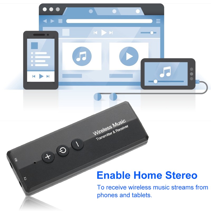 ZF-360A 3 In 1 ABS Bluetooth 5.0 Transmitter Receiver 300mAh