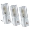 ChiliTec LED Night Light Pack of 3 with Twilight Switch