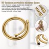 PureHaven 59" Metal Longlife Shower Hose, Gold, Suitable for GROHE