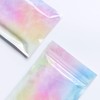 QQ Studio 100 Smell Proof Glossy Rainbow Marble QuickQlick Resealable