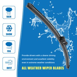 CJPPPZIW® Winshield Wipers-26 Inch+17 Inch+14 Inch Replacement for 2019 2020 2021 2022 2023 2024 Subaru Forester Wiper Blades for My Car,Quality Front and Rear Wiper Blades(Set of 3)