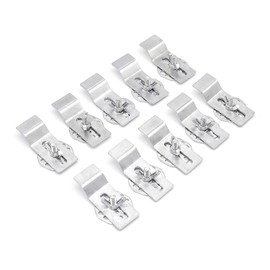 10 Pack Undermount Sink Clips, MOCOST Epoxy Sink Clip Kits, Undermount Kitchen Sink and Bathroom Sinks Brackets Heavy-Duty