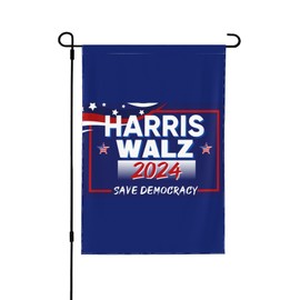 Harris Walz 2024 Garden Flag 28x40 Harris Walz 2024 President Yard Flag Sign Double Sided Harris Walz 2024 House Flag No Flagstand