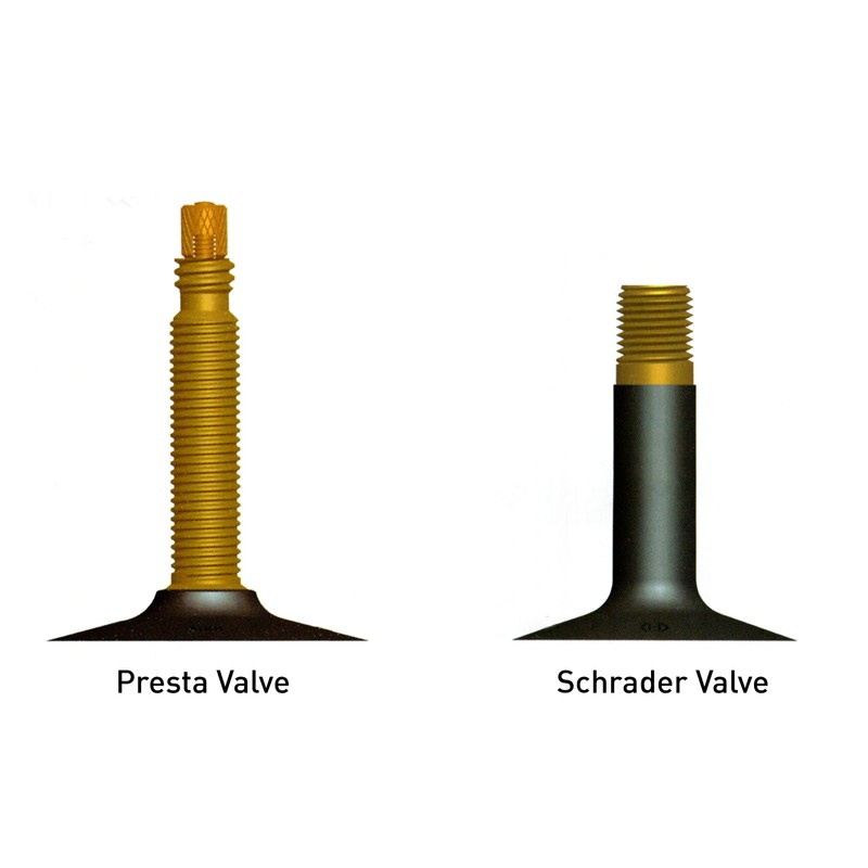 Deli Bicycle Inner Tube (48mm Schrader Valve, 27 x 1-1/4)