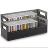 Stock Your Home 2- Pack CD Storage Box, Organizer Shelf