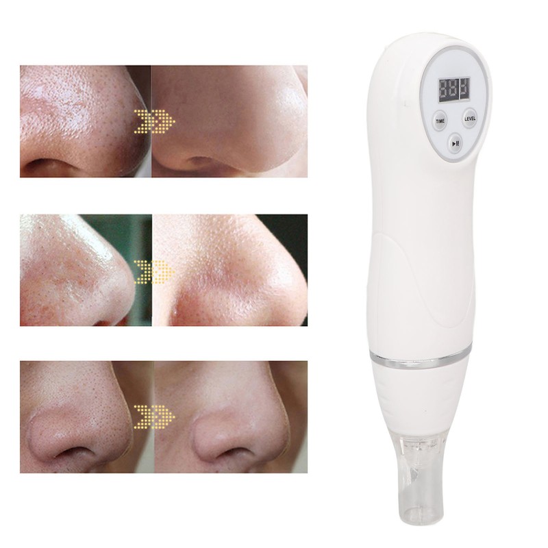 Vacuum Microdermabrasion Machine 3 Gear Deep Cleaning 8 Suction Heads