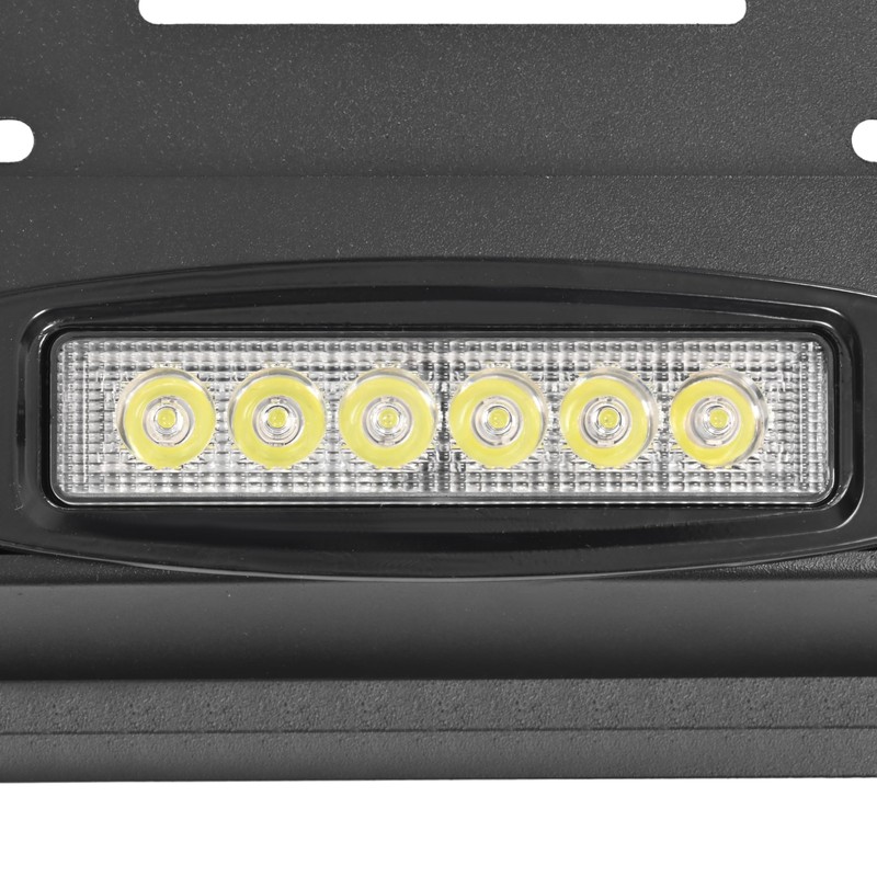 KUAFU Spare Tire Delete License Plate Bracket Compatible with 2007-2018