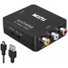 Amtake RCA to HDMI Converter, 1080P RCA Composite CVBS AV
