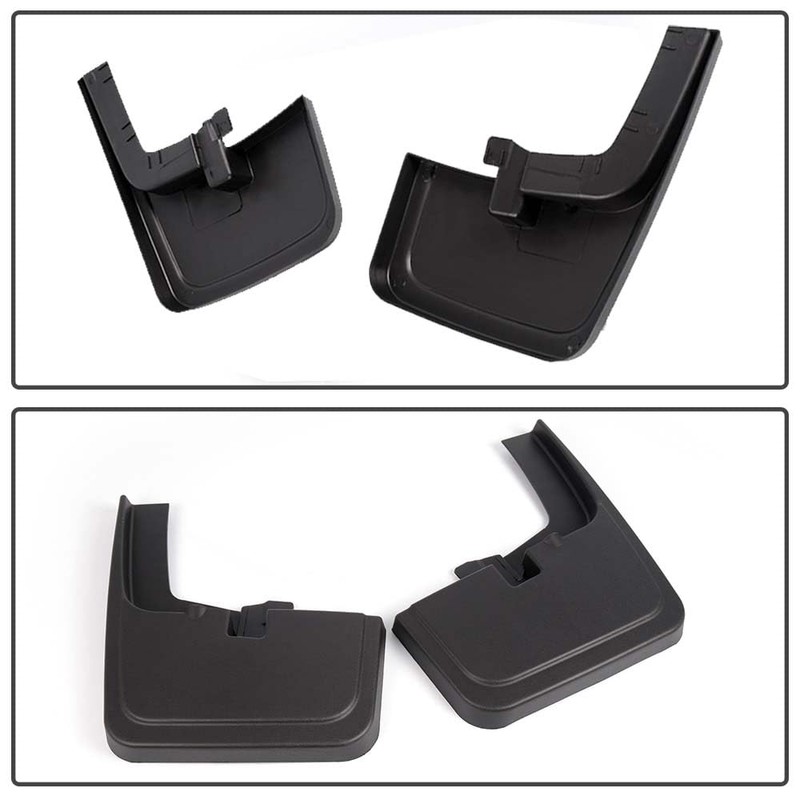 G-PLUS 4pcs Heavy Duty Molded Mud Flaps Guards Splash Compatible
