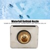 Waterfall Tub Nozzle G1/2 Male Thread Stainless Steel Wall Mounted