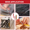 Satiskid 3 Pack Carpenter Pencil with 36 Refills & 3