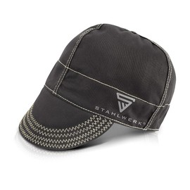 STAHLWERK Welding Cap | Welding Hat | Welding Hat | Welding Mask | Flame Retardant Welder Protective Clothing for Welding and Plasma Cutting