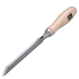 Individual Professional Woodworking Cabinetmakers Mortise Chisel Chrome-Vanadium Steel with Hornbeam Handles for Carpentry, Woodworking, Carving, Craftsman, 5/16”