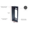 Gestech 50 Degree Angle Mount Wedge Compatible with Video Doorbell