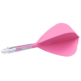 CUESOUL ROST T19 Carbon Integrated Dart Shaft and Flight,Kite Shape,Set of 3