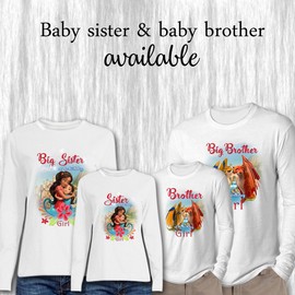 Elena Birthday Girl & Family Shirts - Long Sleeve White -