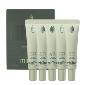 민트리 탄산버블 두피 스케일러, 15g, 5개 Mintree Carbonated Bubble Scalp Scaler, 15g, 5 pieces