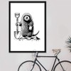 Azeeda A0+ 'Mole Digging With Shovel' Wall Poster/Print (PP00302109)