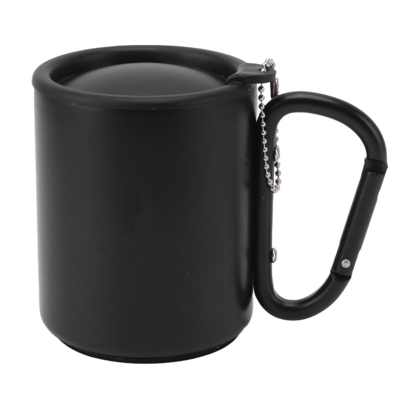 Stainless Steel Water Cup Double Layers Slip Resistant Practical Insulated
