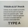 Tear Aid Wide Repair Strip (Type A) (75mm x 1500mm)