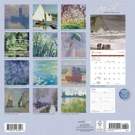 Carousel Calendars, Monet 2025 Wall Calendar