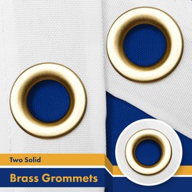 G128 5 Pack: New York NY State Flag | 3x5 Ft | LiteWeave Pro Series Printed 300D Polyester | Indoor/Outdoor, Vibrant Colors, Brass Grommets, Thicker and More Durable Than 100D 75D Polyester