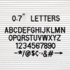 Letters for Felt Letter Boards, 300 Pieces Including Characters, Numbers
