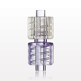 Qosina 17681 Male Luer Lock to Male Luer Lock Connector with One Rotating Collar