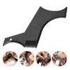 Beard Shaping Tools, Beard Shaping Stencil, Beard Styling Black Plastic