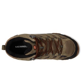 Merrell Men's Moab 3 Mid Waterproof Hiking Boot, New Olive/Gum, 12 Wide
