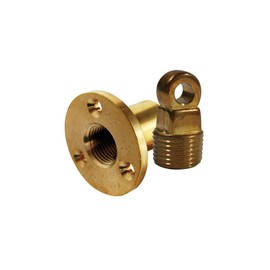 SeaSense Drain- One -Way Safety Plug, Gold, 1/2" NPT