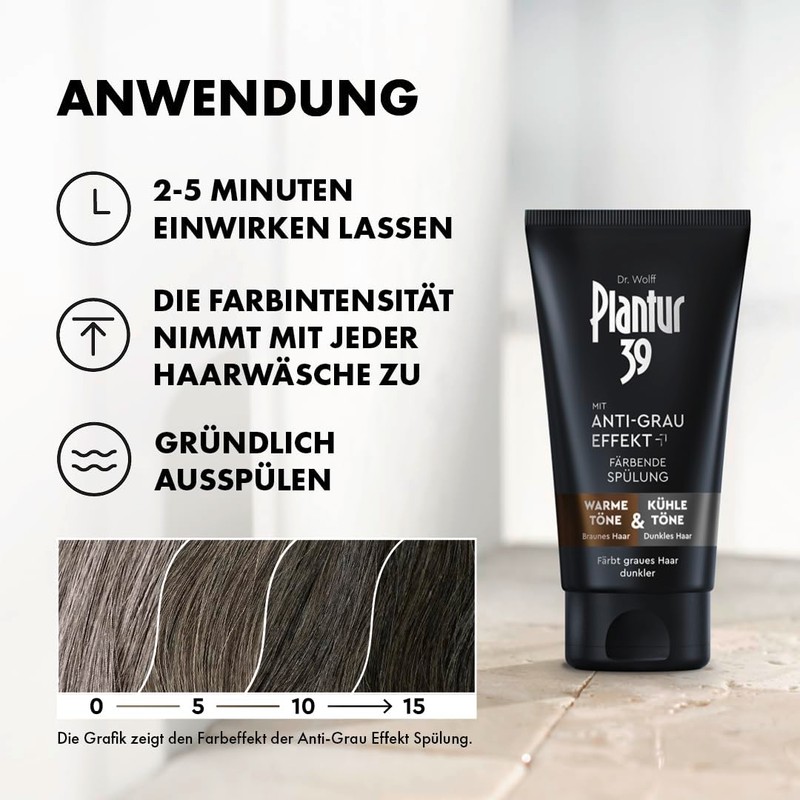 Plantur 39 2 x 150ml Anti Grey Dye Conditioner -