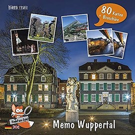FindeFuxx Memo Wuppertal 80 Playing Cards (40 Picture Pairs)
