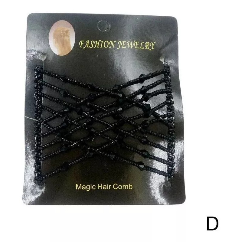 Fashion Jewerly 3 Peinetas Mágicas Elásticas Para El Cabello