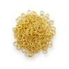 Jump Rings 5 mm Diameter Gold 15 g Approx. 350
