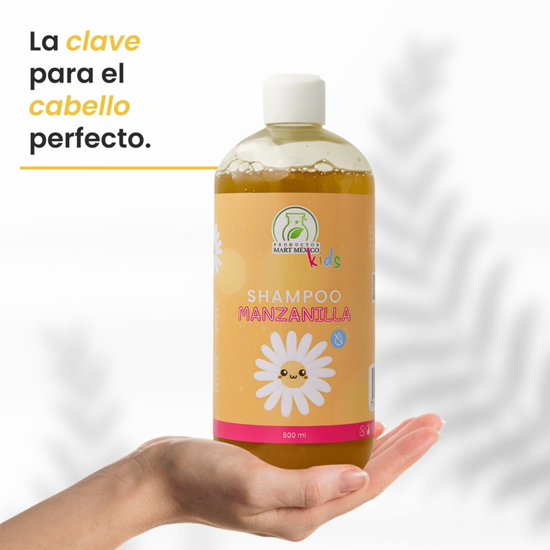 Shampoo De Manzanilla Kids Cero Lágrimas Productos Mart Mexico 500