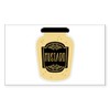 CafePress Mustard Jar Sticker Rectangle Bumper Sticker Car Decal