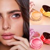 Leogony 3PCS Honey Pot Lip Balm Set, Moisturizing Strawberry Honeybalm