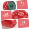 Ciieeo 1Pc Strawberry Shaped Mechanical Timer Cute Household Baking Timer