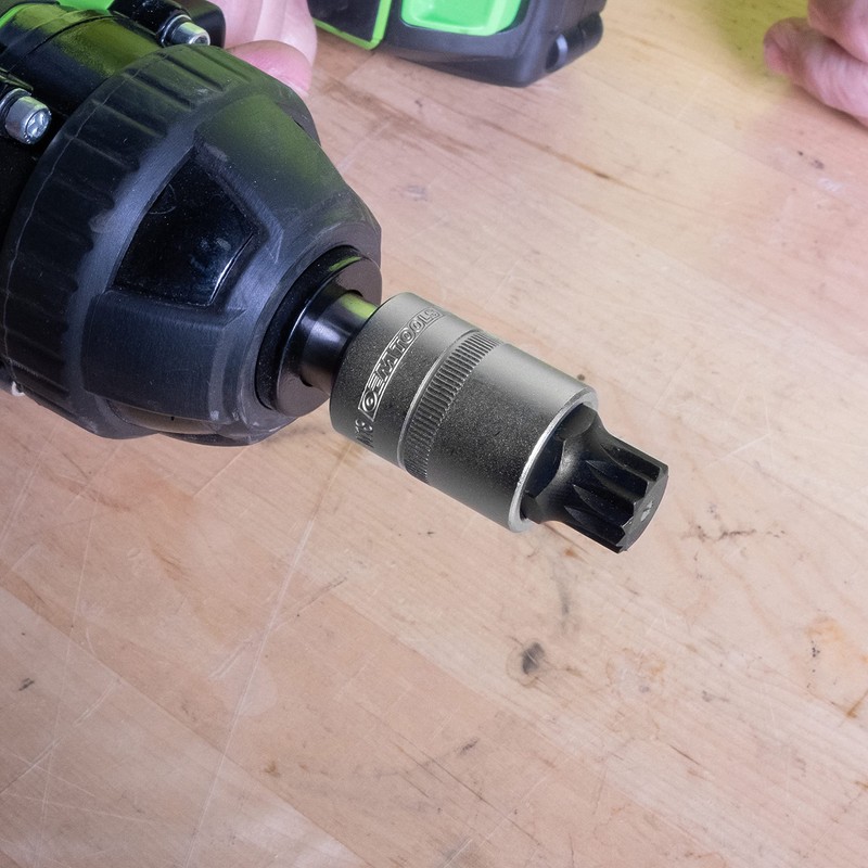 OEMTOOLS 23906 Triple Square Bit Set, Spline Socket Set 10