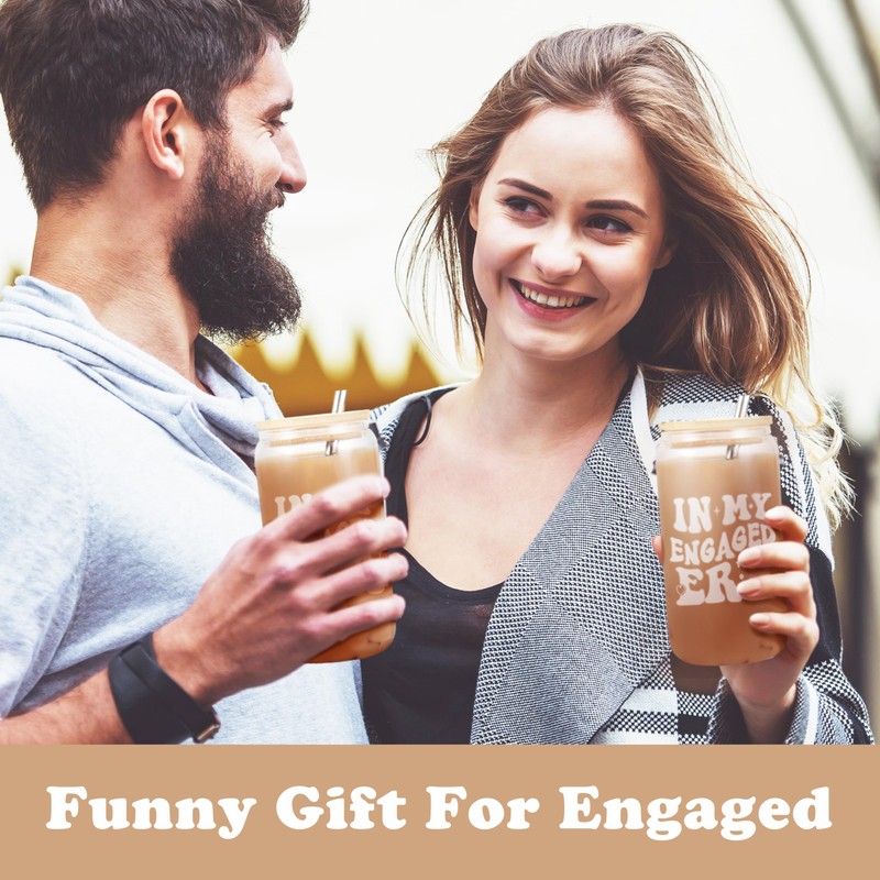 VivaJoy Engagement Gift, Couple Engagement Gift, Engagement Cup, Bride Gift